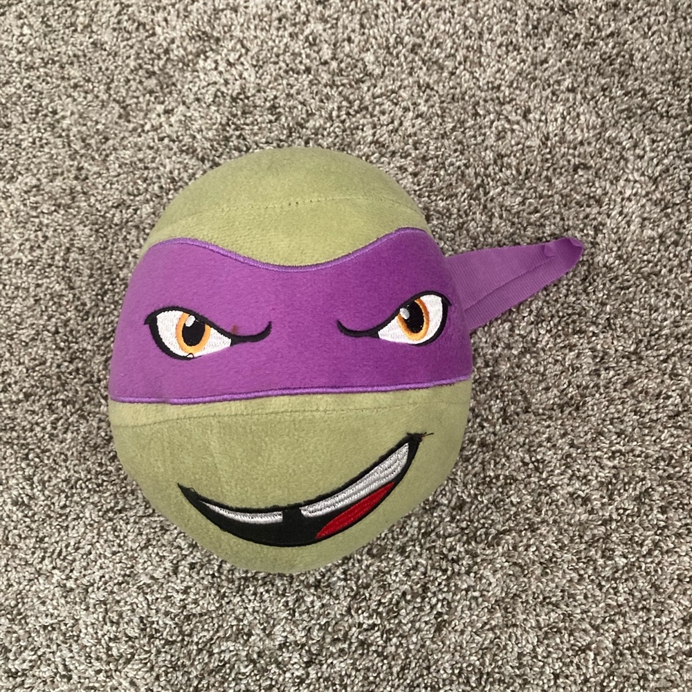 TEENAGE MUTANT NINJA TURTLES TMNT DONATELLO HEAD BALL Plush Stuffed Animal